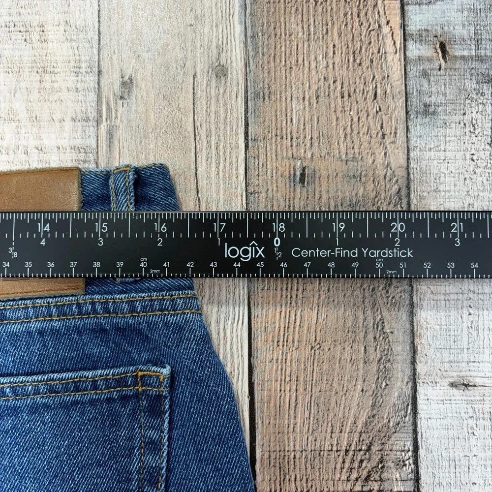 Peter Manning Men's Jeans 33x28* Blue Straight Fit Stretch Denim Pants Classic